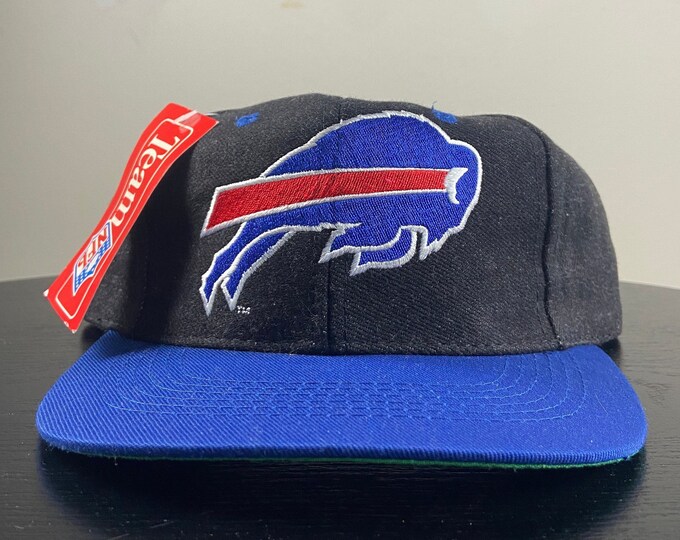 Vintage Buffalo Bills Snapback Hat NFL Team OSFA NFL Football New York Ny 1990s 90s
