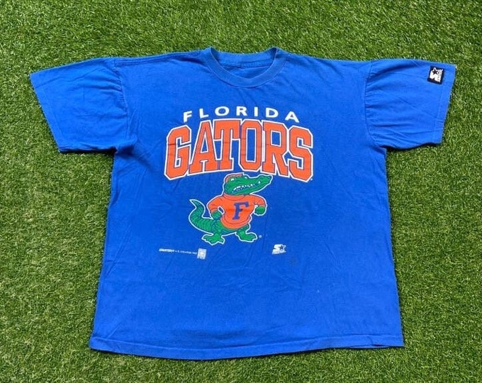 Vintage Florida Gators T Shirt Tee Starter Size Xtra large XL NCAA College Football UF University of Florida 1990s 90s