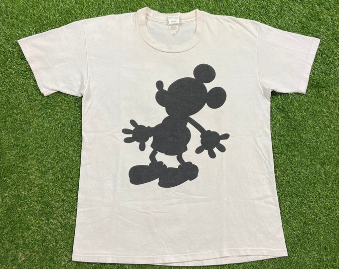 Vintage Mickey Mouse T Shirt Tee The Disney Catalog Made USA Size Medium M Walt Disney World Magic Kingdom WDW Disneyland 1990s 90s