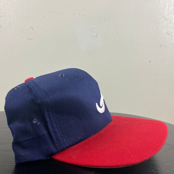Vintage Atlanta Braves Snapback Hat OSFA MLB Baseball