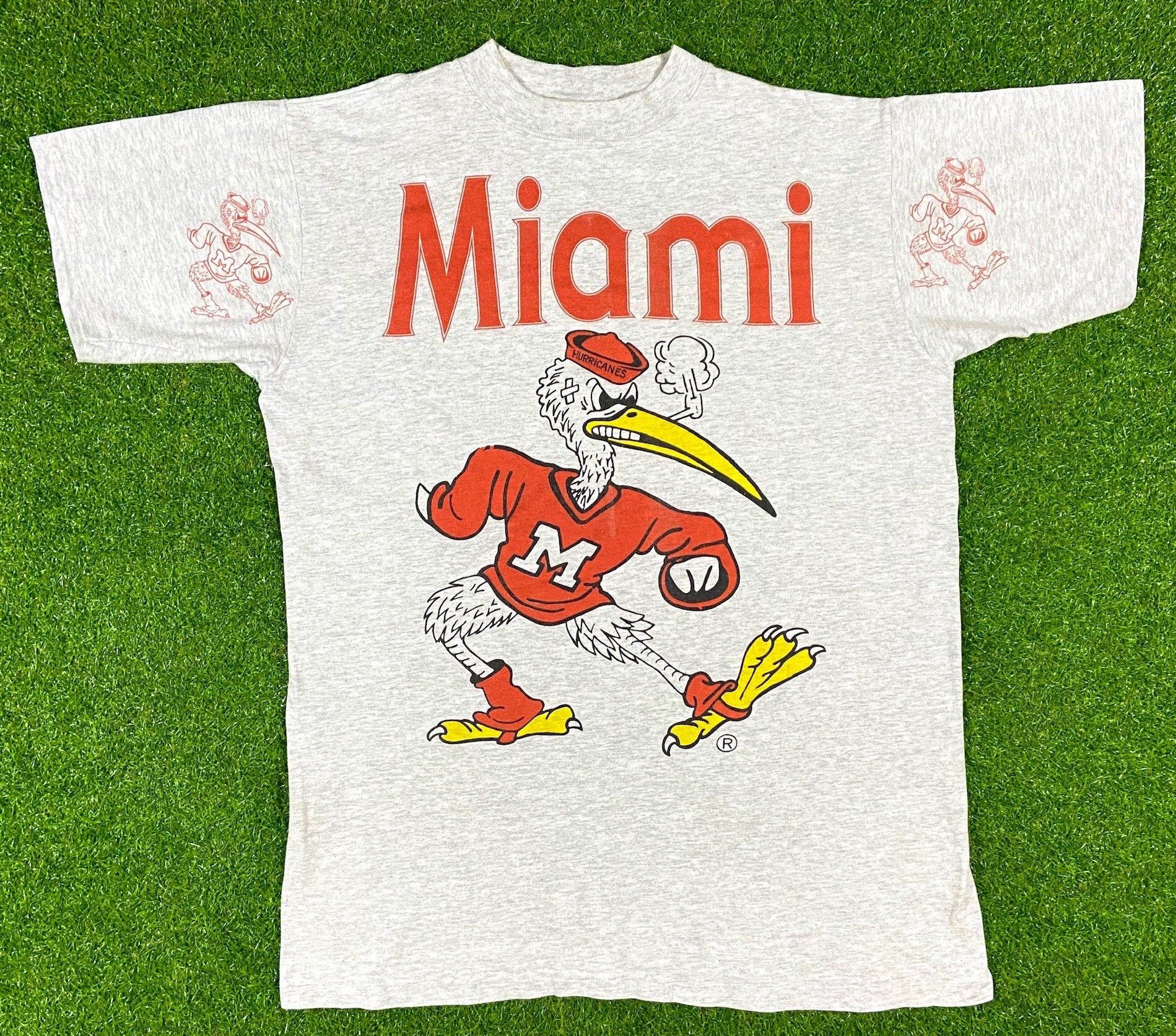 Vintage University of Miami Hurricanes Jersey Nike Size XXL 