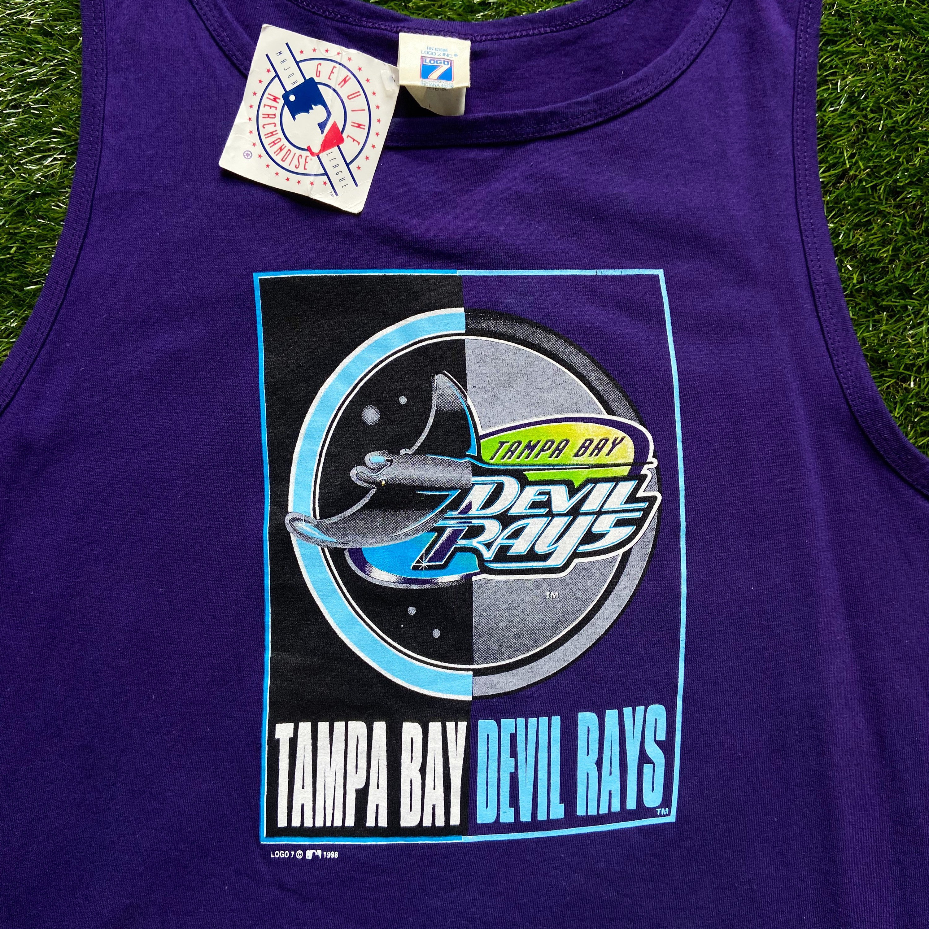 Nike, Shirts, Tampa Bay Devil Rays Jersey Xxl
