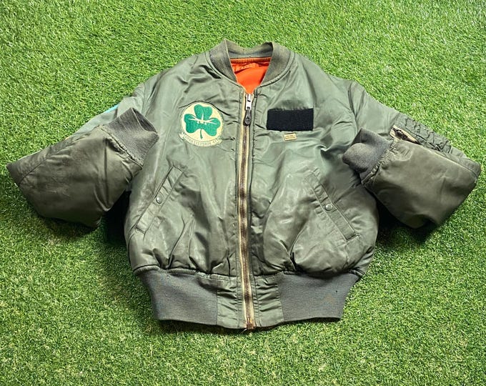 Vintage USAF Jacket Size Large L United States Air Force Military Army Navy Marines 1990s 90s
