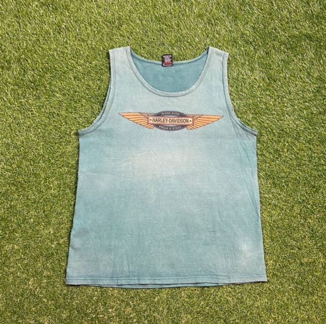 ヴィンテージ ハーレーダビッドソン タンクトップ シャツ アメリカ製