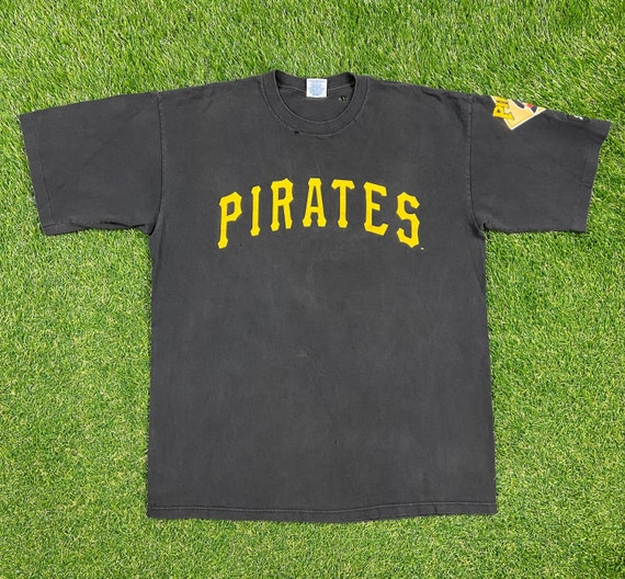 Vintage Pittsburg Pirates Andy Van Slyke 18 T Shirt Tee 