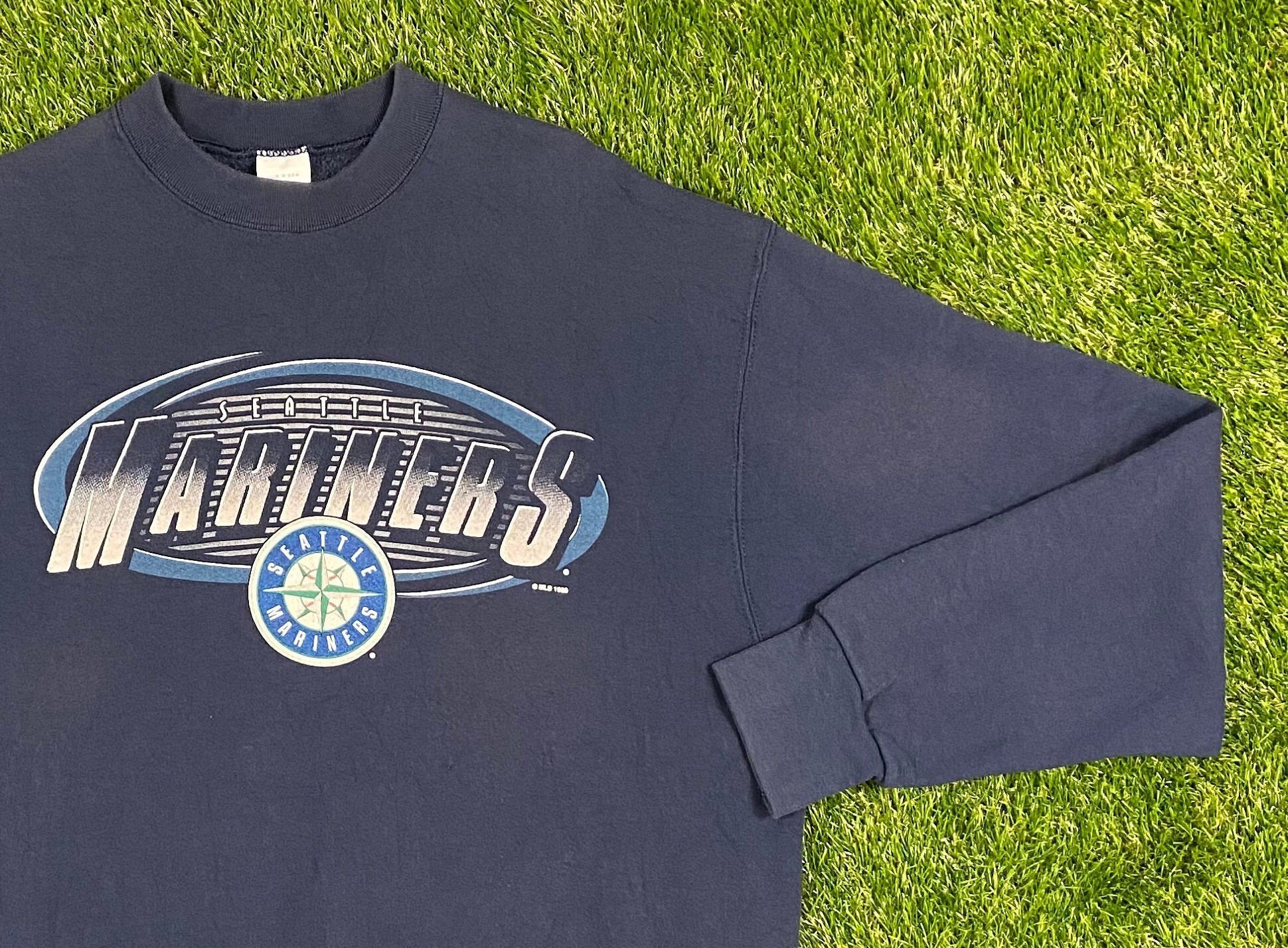 Vintage Seattle Mariners Crewneck Sweatshirt Salem Sportswear Etsy