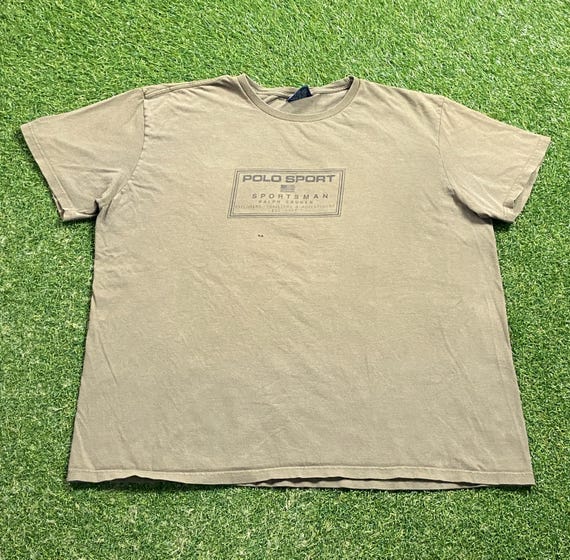 Polo Sport, Vintage Polo Sport Ralph Lauren T Shirt Tee Size Xtra Large XL Quality RL American Apparel Bear 1990s 90s