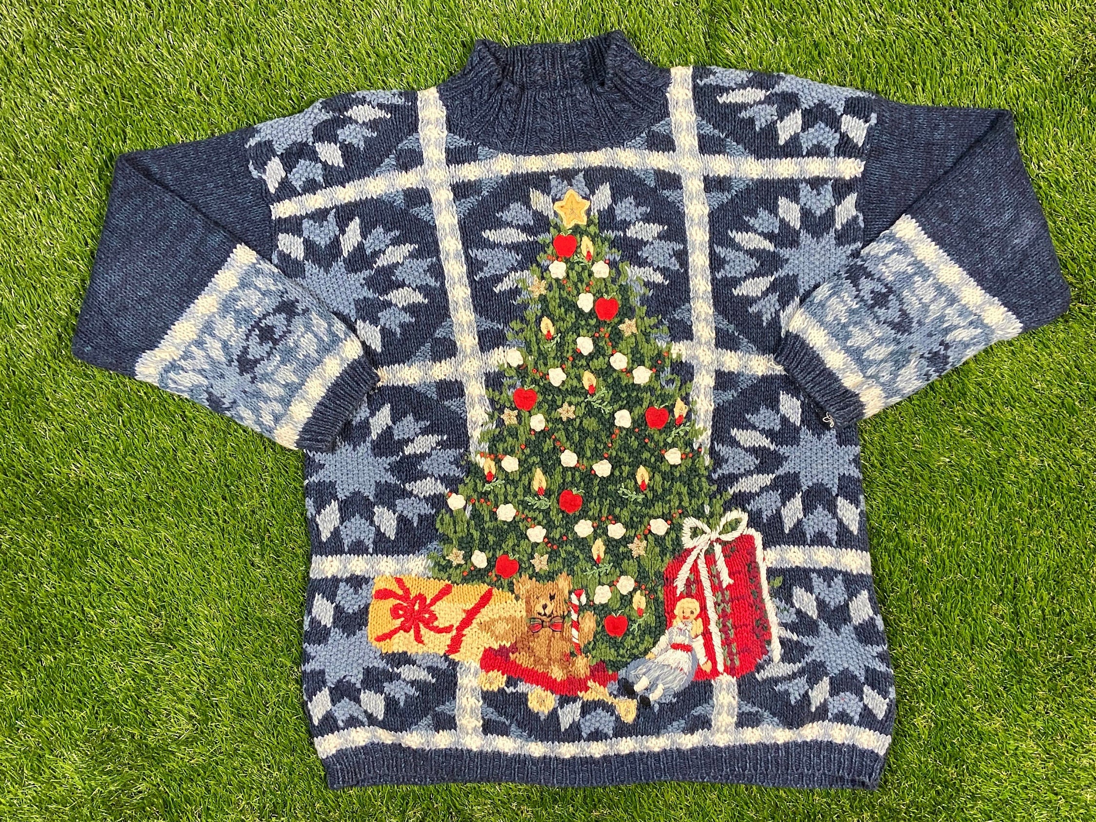 Ugly Christmas Turtleneck Sweater 