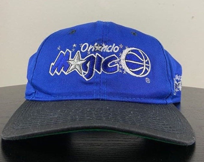 Vintage Orlando Magic Snapback Hat OSFA Cap NBA Basketball Florida Shaq Penny 1990s 90s