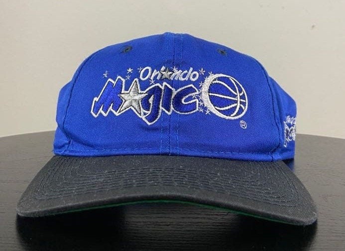 Orlando Magic CLASSIC-SCRIPT Blue Fitted Hat