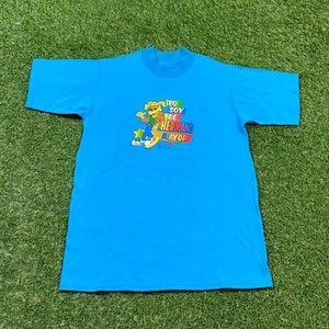 Vintage Hermano Mayor T Shirt Tee Size Small S Classic Cartoon Spanish Animation 1990s 90s
