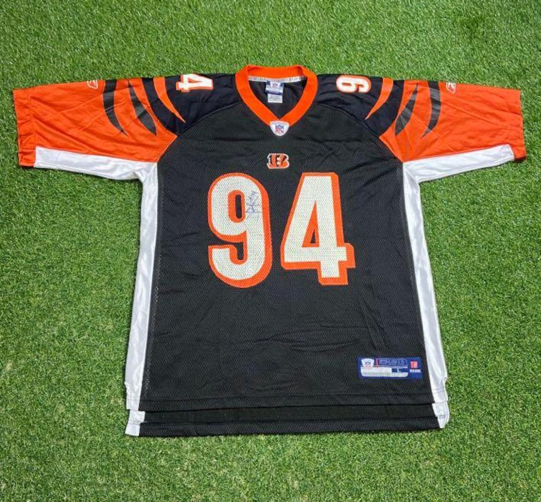 Vintage Cincinnati Bengals Domata Peko #94 Jersey Reebok Size