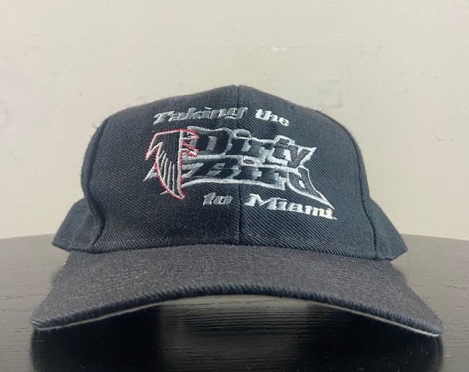 Vintage Atlanta Falcons Snapback Hat 7 OSFA Dirty Birds NFL Football ATL Georgia 1990s 90s