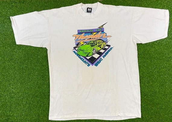 Vintage Rare Days of Thunder Movie T Shirt Just Bi