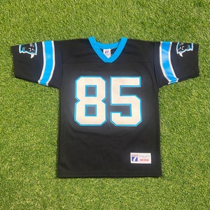 Vintage Carolina Panthers #85 Wesley Walls Jersey Size Medium M NFL Football Charlotte North Carolina Nc 1990s 90s