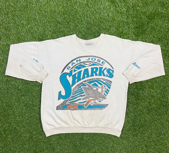 San jose sharks crewneck sweatshirt Clearance