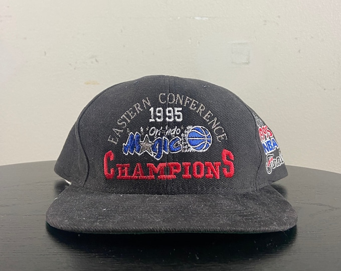 Vintage Orlando Magic Snapback Hat OSFA Cap NBA Basketball Florida Shaq Penny 1990s 90s