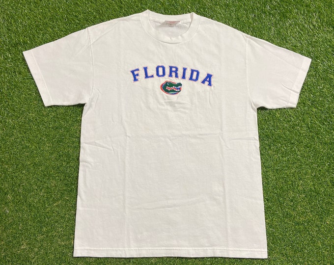 Vintage Florida Gators T Shirt Tee Size Large L NCAA College Football UF University of Florida 1990s 90s