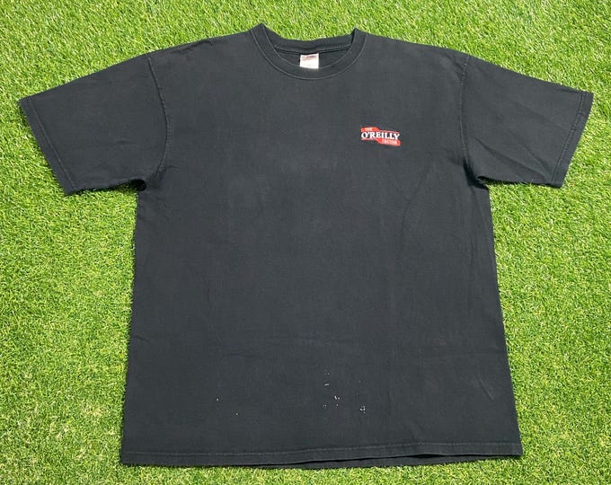 Vintage The O'Reilly Factor T Shirt Tee Made USA Size Xtra Large XL Bill O'Reilly Political Commentator Politics News 1990s 90s