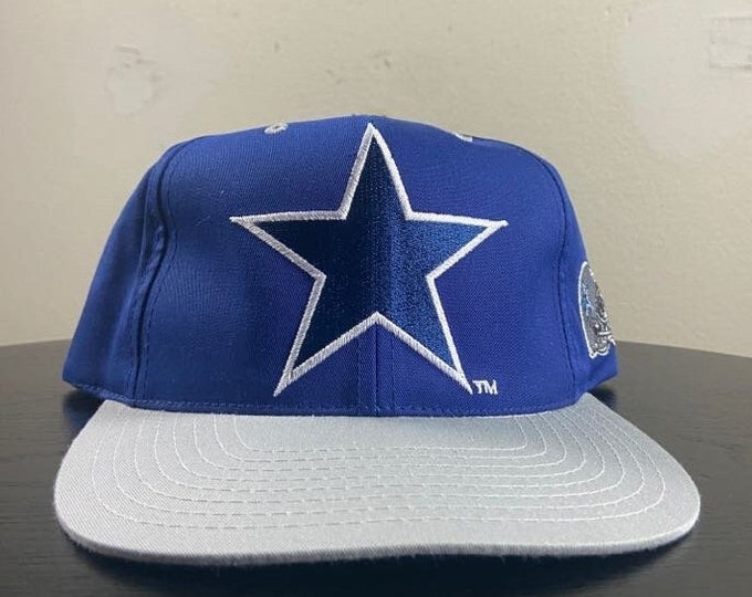 Vintage Dallas Cowboys Snapback Hat OSFA NFL Football Aikman Texas 1990s 90s