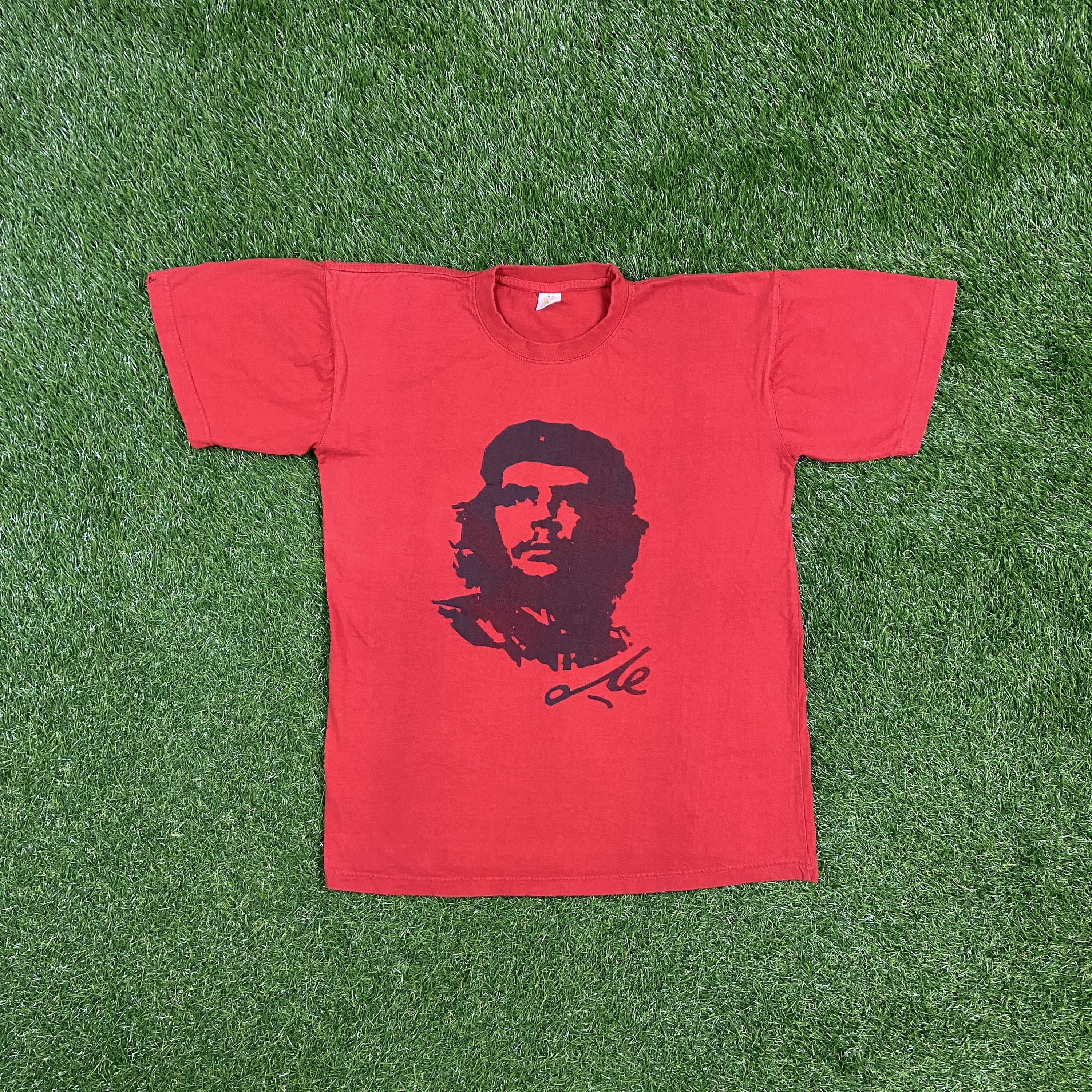 Che Guevara Store Men's Red Tshirt Classic Alberto Korda Image Che T-shirts