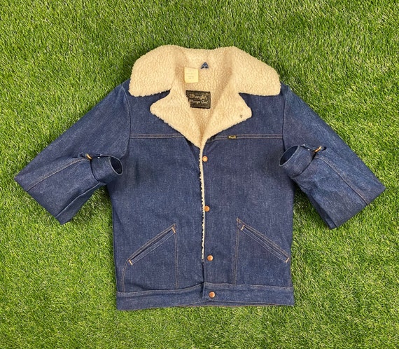 Vintage Wrangler Wrange Jean Jacket Size Small 197