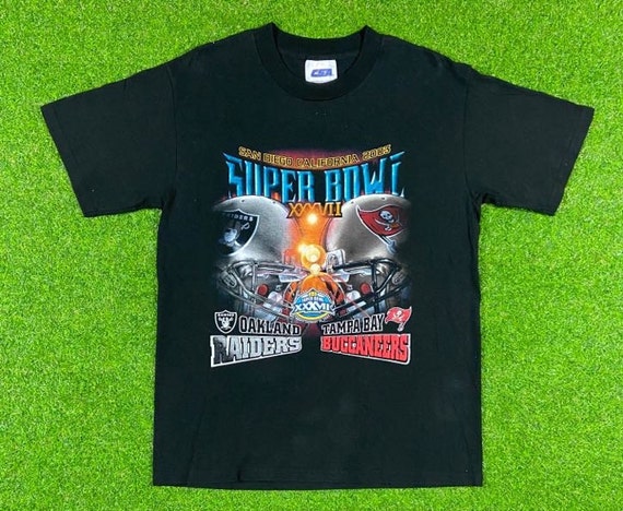 Vintage Tampa Bay Buccaneers Vs Oakland Raiders Super Bowl XXVII T