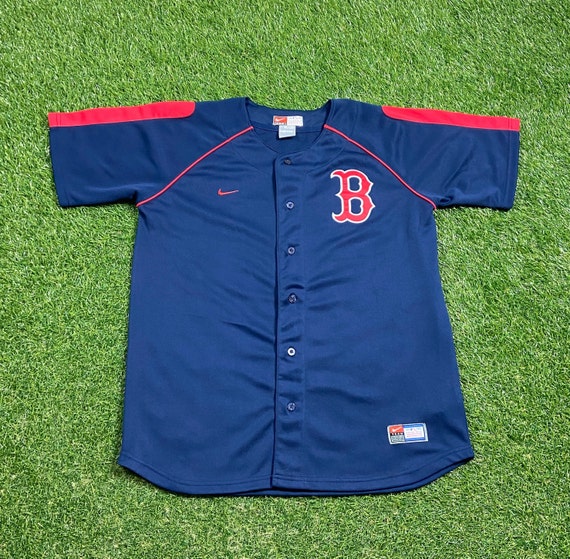 Vintage Boston Red Sox Baseball Jersey Nike Size Youth XL MLB 