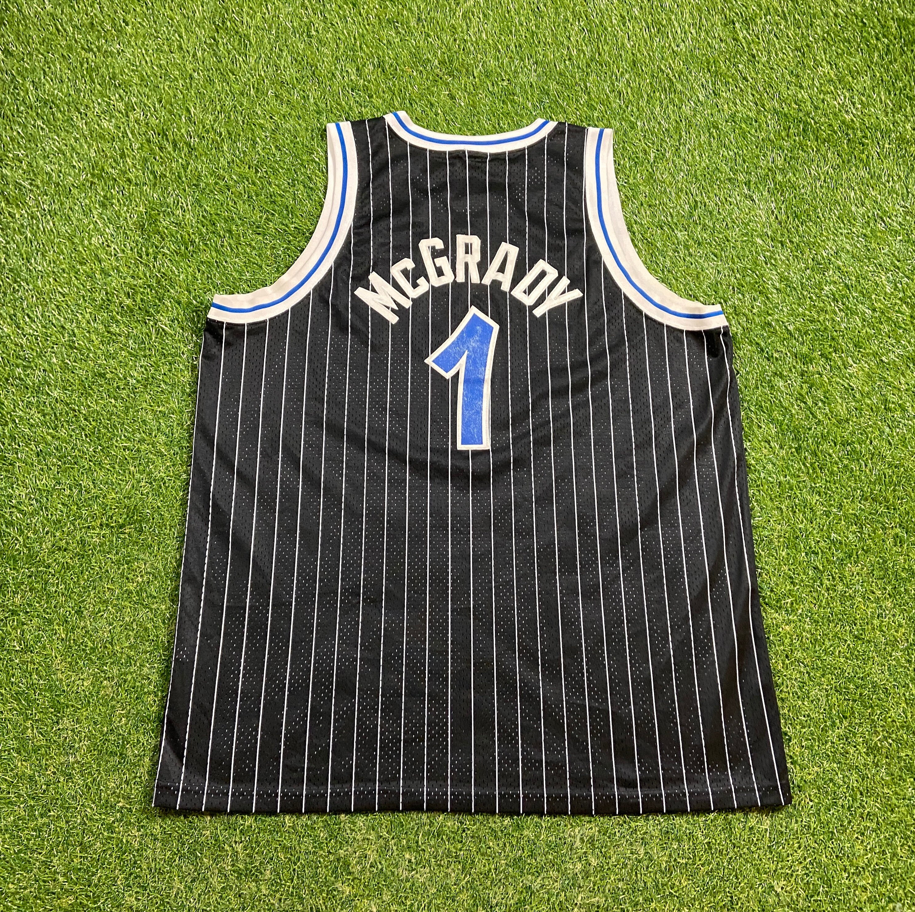 thesaltonsea Vintage Orlando Magic Tracy McGrady NBA Basketball 90s Y2K Women's Basketball Jersey -- Size Small