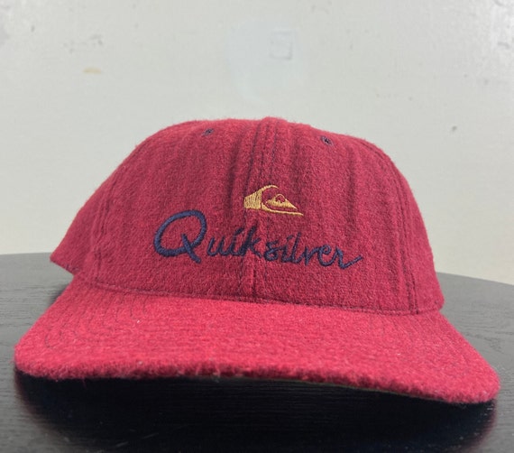 Vintage Quiksilver Snapback Hat Made 