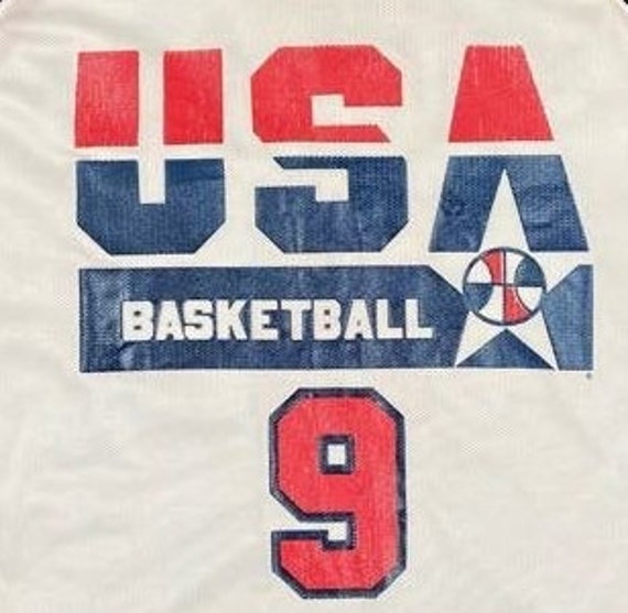 Vintage Olympic Team Usa Dream Team Michael Jordan Je Gem