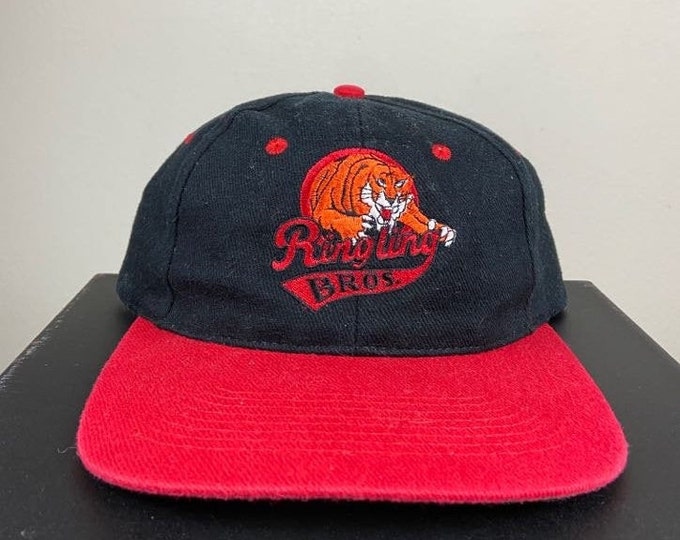 Vintage Ring Ling Bros Snapback Hat The Greatest Show on Earth OSFA Rare Classic Ringling Brothers Circus Tour