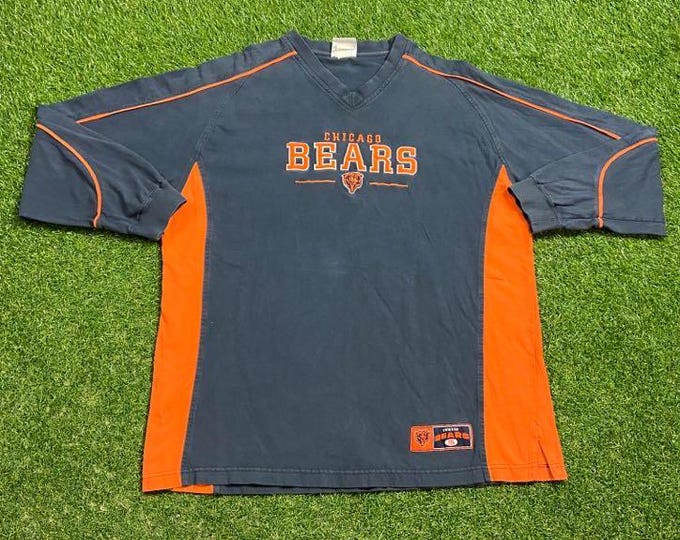 Vintage Chicago Bears Crewneck Sweatshirt Size Xtra Large XL NFL Football Illinois Pull Over Oversized 1990s 90s