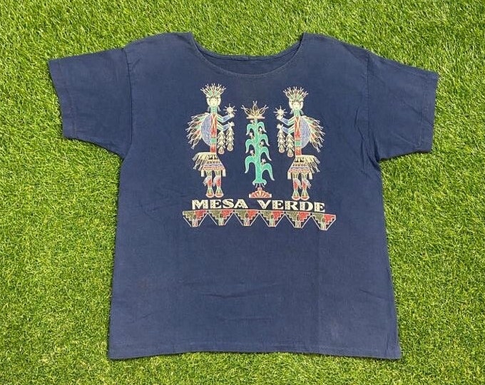 Vintage Mesa Verde T Shirt Tee Size Small S National Park Arizona Phoenix 1990s 90s