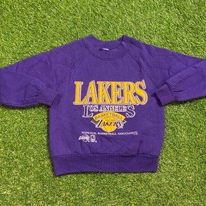 LA Lakers, NBA One of a KIND Vintage LAKERS Sweatshirt with Crystal –  ShopCrystalRags