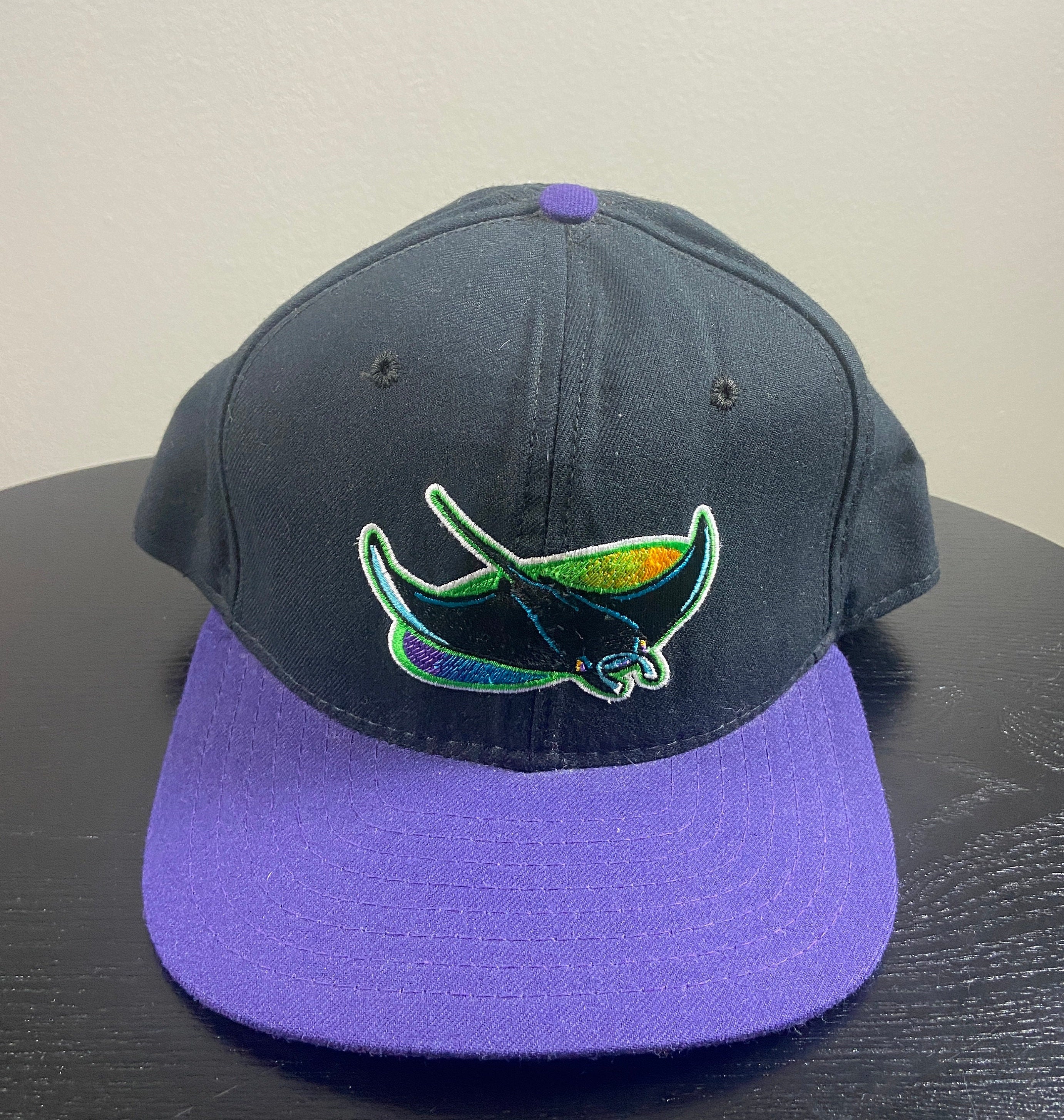 Vintage Tampa Bay Devil Rays Snapback Hat New Era Made USA OSFA MLB  Baseball Bucs Florida 1990s 90s