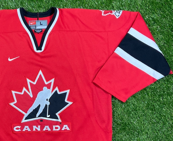 Vintage Hockey Canada Hockey Jersey Nike Size Large NHL 