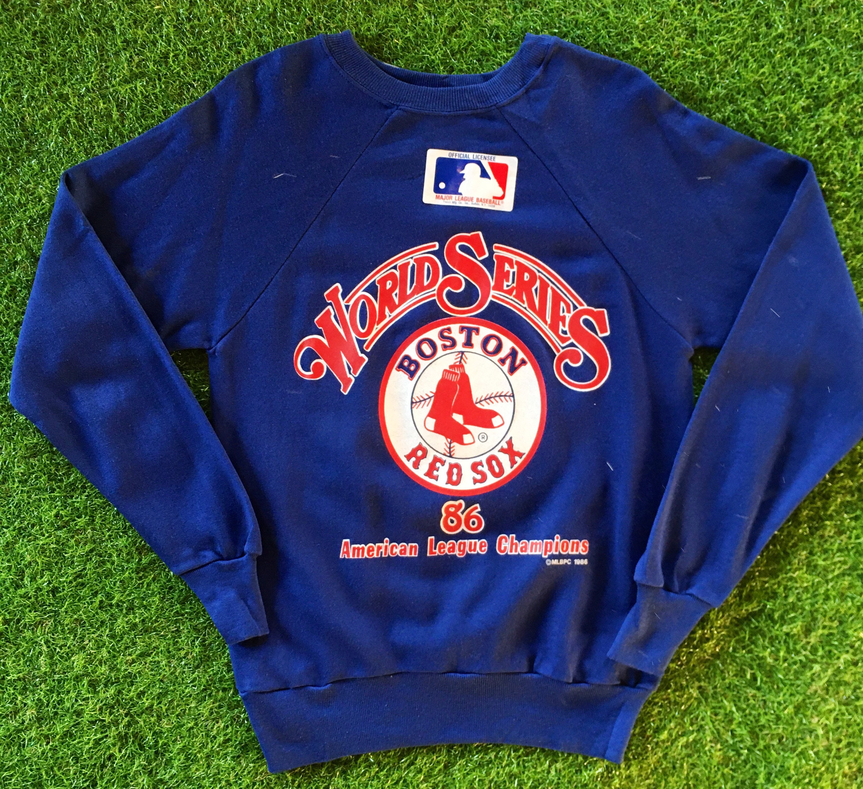 Vintage 1986 Boston Red Sox World Series Sweatshirt Brand New 