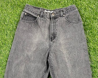 Vintage Canyon River Blues Black Jeans Size 16 American USA Classic Jean Pants Dungerees Vtg Bottoms