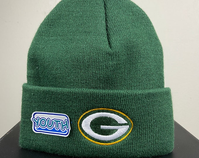 Vintage Green Bay Packers Youth Hat NFL Team Apparel NFL Football Wisconsin Pack Cheese Head 1990s 90s Brand New with Tags