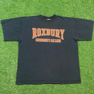 Vintage Roxbury Community College T Shirt T Shirt Gear for Sports Made USA Size Xtra Large XL Boston Massachusetts New England Classic 1990s anni &#39;90