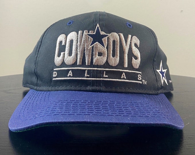 Vintage Dallas Cowboys Snapback Hat Youngan Hat OSFA NFL Football Texas 1990s 90's Cap