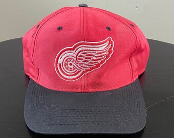 NHL Detroit Red Wings Vintage Suede Grey Snapback Hat