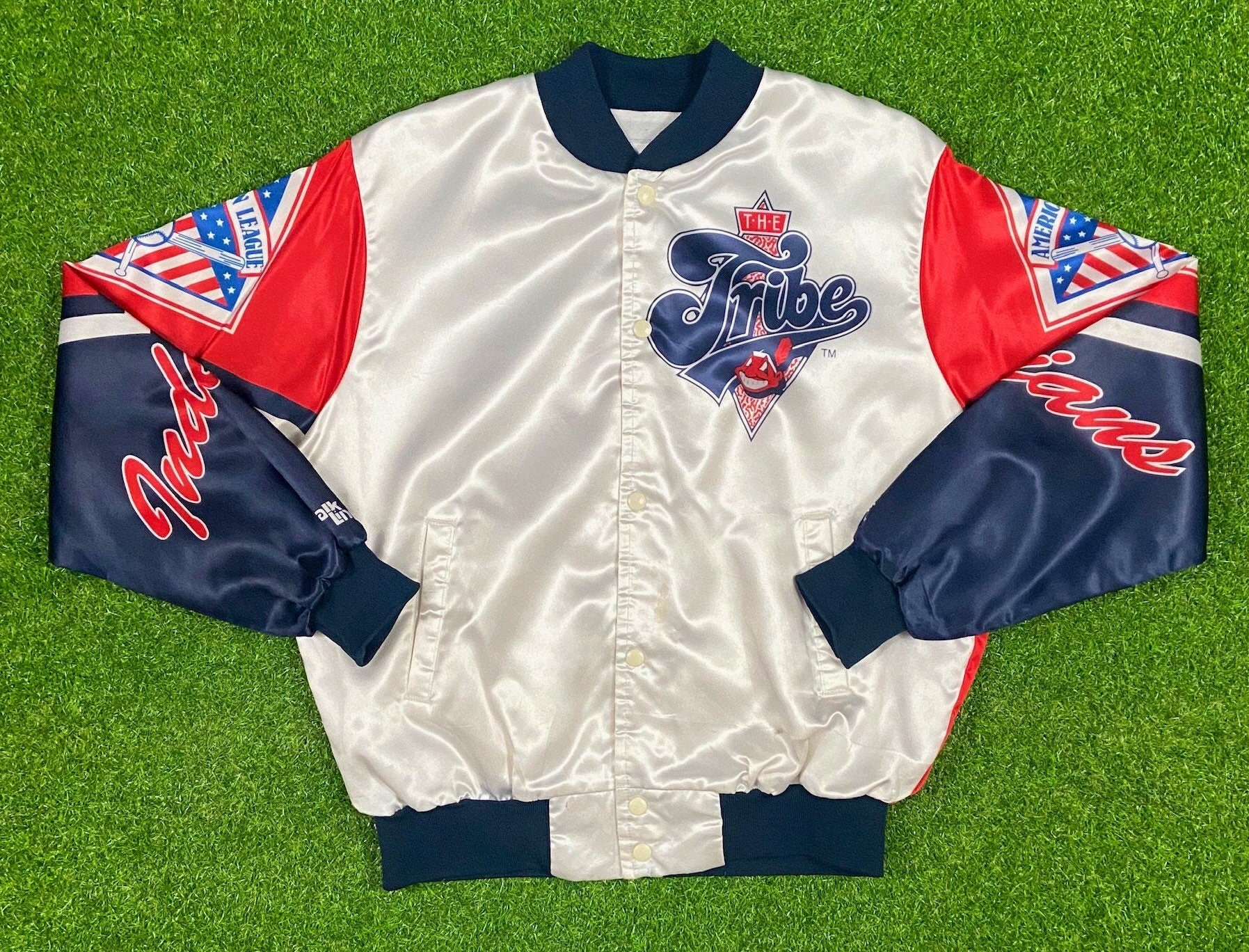 RARE Vintage 90s New York Yankees Satin Jacket Yankees Sweater -  India