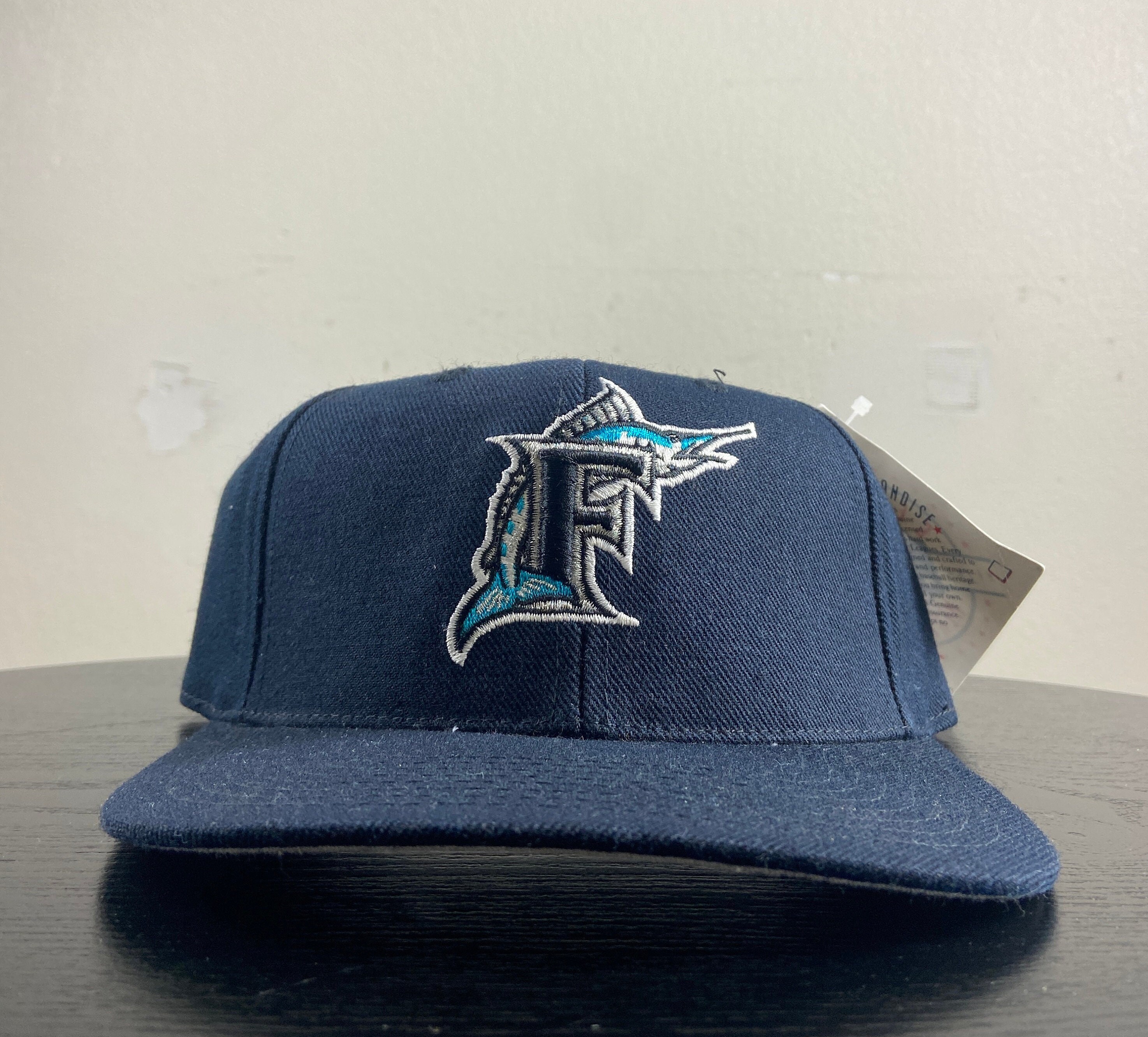 Vintage Florida Marlins New Era 90s Snapback