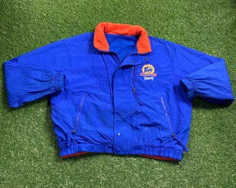 Vintage Tide Racing Team Reversible Windbreaker Jacket Size Xtra Large XL Cleaning Products NASCAR Racing Fleece 1990s 90s