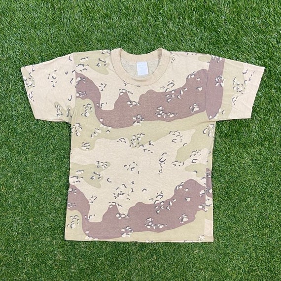 true vintage camouflage t - Gem