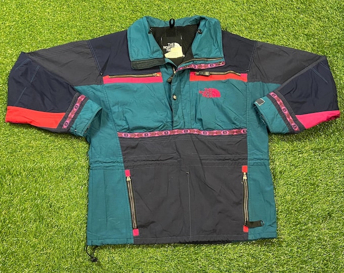 Vintage The North Face Winter Jacket Size Small S Quality Coat Hiking Parka Coat Comfy Warm Down 1990s 90s