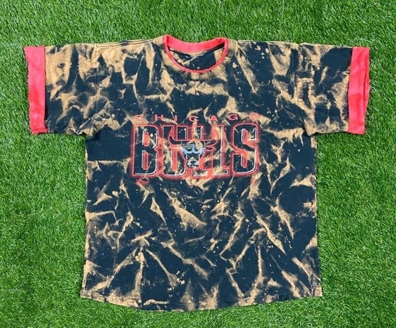 Vintage Chicago Bulls T Shirt Tee Salem Sportswear Size Xtra Large