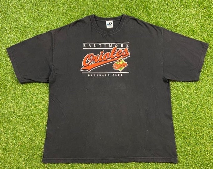 Vintage Baltimore Orioles T Shirt Tee Dynasty Size XXL 2XL MLB Baseball 1990s Classic Maryland Camden Yards